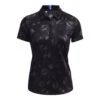 Under Armour Ladies Zinger Blur Golf Shirt 1373638 -Golf Clothing Store 1373638 002 HF