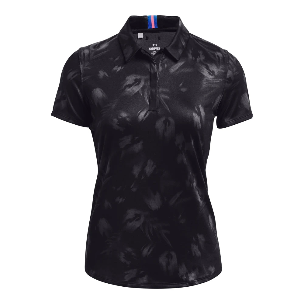 Under Armour Ladies Zinger Blur Golf Shirt 1373638 3 Under Armour Ladies Zinger Blur Golf Shirt 1373638