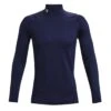 Under Armour Fitted Mock Golf Base Layer 1366066 -Golf Clothing Store Armour Fitted Mock Golf Baselayer 1366066 130