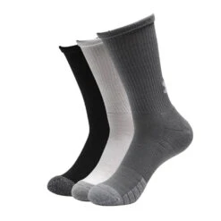 Under Armour HeatGear Crew 3-Pack Golf Socks 1346751 -Golf Clothing Store Armour HeatGear Crew Pack Golf Socks 15