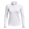 Under Armour Ladies Zinger LS Golf Shirt 1366351 -Golf Clothing Store Armour Ladies Zinger Golf Shirt 1366351 69