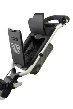 Axglo Tri-360 V2 Golf Trolley | Black/Red -Golf Clothing Store Axglo Tri 360 V2 Golf Trolley Black Red 2