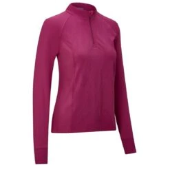 Callaway Ladies Jacquard Floral 1 Golf Top CGKFB055