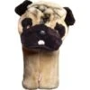 Daphne's Novelty Golf Driver Headcovers | Pug -Golf Clothing Store Daphne s Novelty Golf Driver Headcovers Pug 2