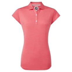 FootJoy Ladies Tonal Stripe Golf Polo Shirt 88458