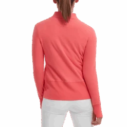 FootJoy Ladies Full Zip Fleece Golf Mid Layer 88468 10 FootJoy Ladies Full Zip Fleece Golf Mid Layer 88468 -Golf Clothing Store FJ 88468 03