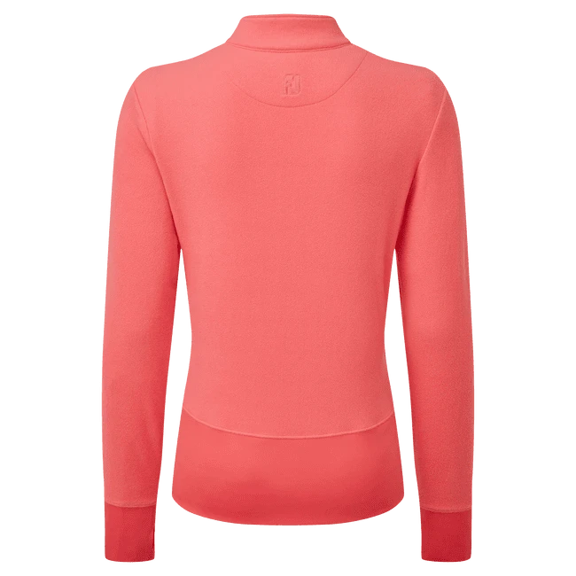 FootJoy Ladies Full Zip Fleece Golf Mid Layer 88468 5 FootJoy Ladies Full Zip Fleece Golf Mid Layer 88468 - Image 3