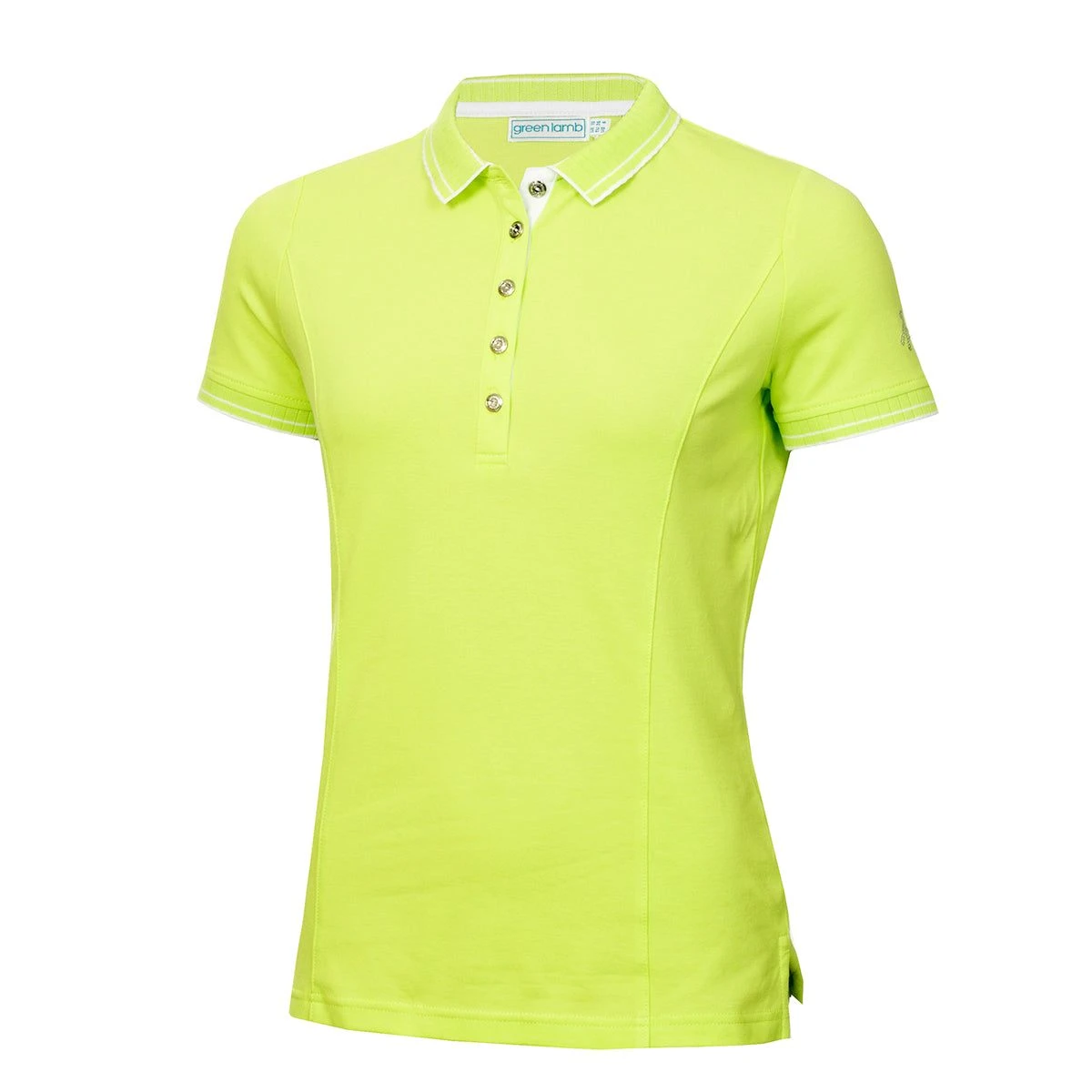 Green Lamb Ladies Kailynne Club Golf Polo Shirt SG22916 3 Green Lamb Ladies Kailynne Club Golf Polo Shirt SG22916