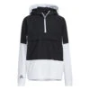 Adidas Junior Golf Pullover Parka HA7930 1 Adidas Junior Golf Pullover Parka HA7930 -Golf Clothing Store HA7930 1 APPAREL Photography FrontView white