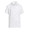 Adidas Junior Flag Golf Polo Shirt HD4953 2 Adidas Junior Flag Golf Polo Shirt HD4953 -Golf Clothing Store HD4953 1 APPAREL Photography FrontView white