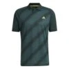 Adidas Statement Print Golf Polo Shirt HF9040 -Golf Clothing Store HF9040 2 APPAREL Photography FrontCenterView white