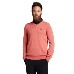 Lyle & Scott V-Neck Golf Pullover KN1040