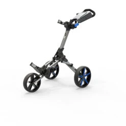 Powakaddy Micra Push Golf Trolley -Golf Clothing Store MICRABLUEOPENFRONT 1000 1000