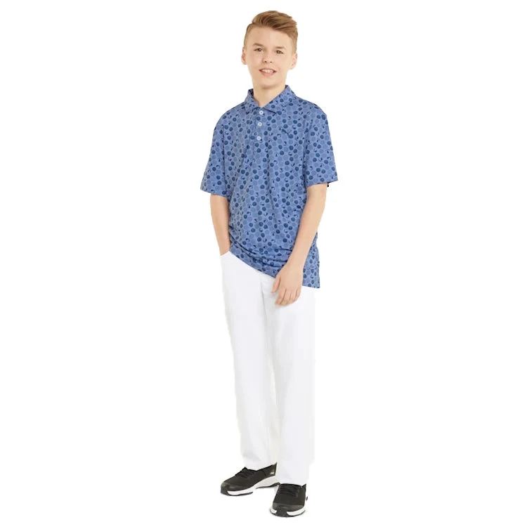Puma Junior Mattr Beach Trip Golf Polo Shirt 537260 5 Puma Junior Mattr Beach Trip Golf Polo Shirt 537260 - Image 3