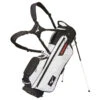 Mizuno BR-D3 Golf Stand Bag BRD3S21 1 Mizuno BR-D3 Golf Stand Bag BRD3S21 -Golf Clothing Store MizunoBR D3GolfStandBagWhiteBlack