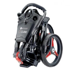Motocaddy Cube Golf Push Trolley | Red