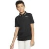 Nike Junior Dri Fit Victory Polo Shirt BV0404 -Golf Clothing Store P BV0404NIKESHIRTBLACK010BOYS L 1