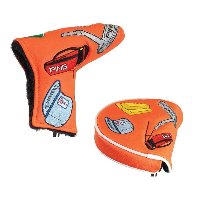 Ping Decal Golf Putter Headcovers 3 Ping Decal Golf Putter Headcovers