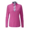 Ping Ladies Misty Long Sleeve Zip Top P93508 -Golf Clothing Store Ping Ladies Misty Long Sleeve Zip Top P93508 3563