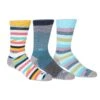 Puma Fusion Stripe Crew 3-Pack Golf Socks 928967 -Golf Clothing Store Puma Fusion Stripe Crew Pack Golf Socks 928967 158