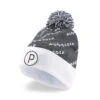 Puma P Removable Pom Golf Beanie 024148 -Golf Clothing Store Puma P Removable Pom Golf Beanie 024148 4
