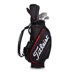 Titleist Jet Black Golf Tour Bag TB9SF9 8 Titleist Jet Black Golf Tour Bag TB9SF9 -Golf Clothing Store Titleist Jet Black Golf Tour Bag TB9SF9 218