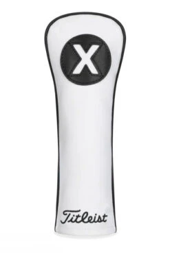 Titleist White & Black Leather Headcovers TA20TASCWB -Golf Clothing Store Titleist White Black Leather Headcovers TA20TASCWB 119