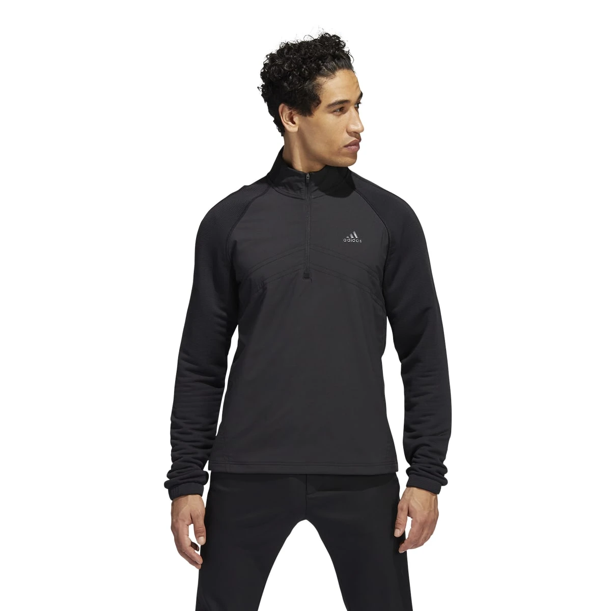 Adidas Statement 1/4 Zip Golf Mid Layer HT1323 4 Adidas Statement 1/4 Zip Golf Mid Layer HT1323 - Image 2