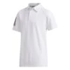 Adidas 3-Stripe Junior Golf Polo Shirt FI8673 -Golf Clothing Store adidas Stripe Junior Golf Polo Shirt FI 0