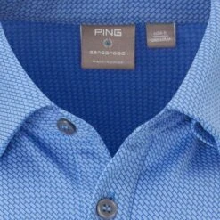 Ping Preston Golf Polo Shirt P03407 9 Ping Preston Golf Polo Shirt P03407 -Golf Clothing Store ping preston polo shirt delph blue 4 1