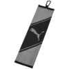 Puma Microfiber Tri-Fold Golf Towel 054338 1 Puma Microfiber Tri-Fold Golf Towel 054338 -Golf Clothing Store puma trifold towel blackgrey